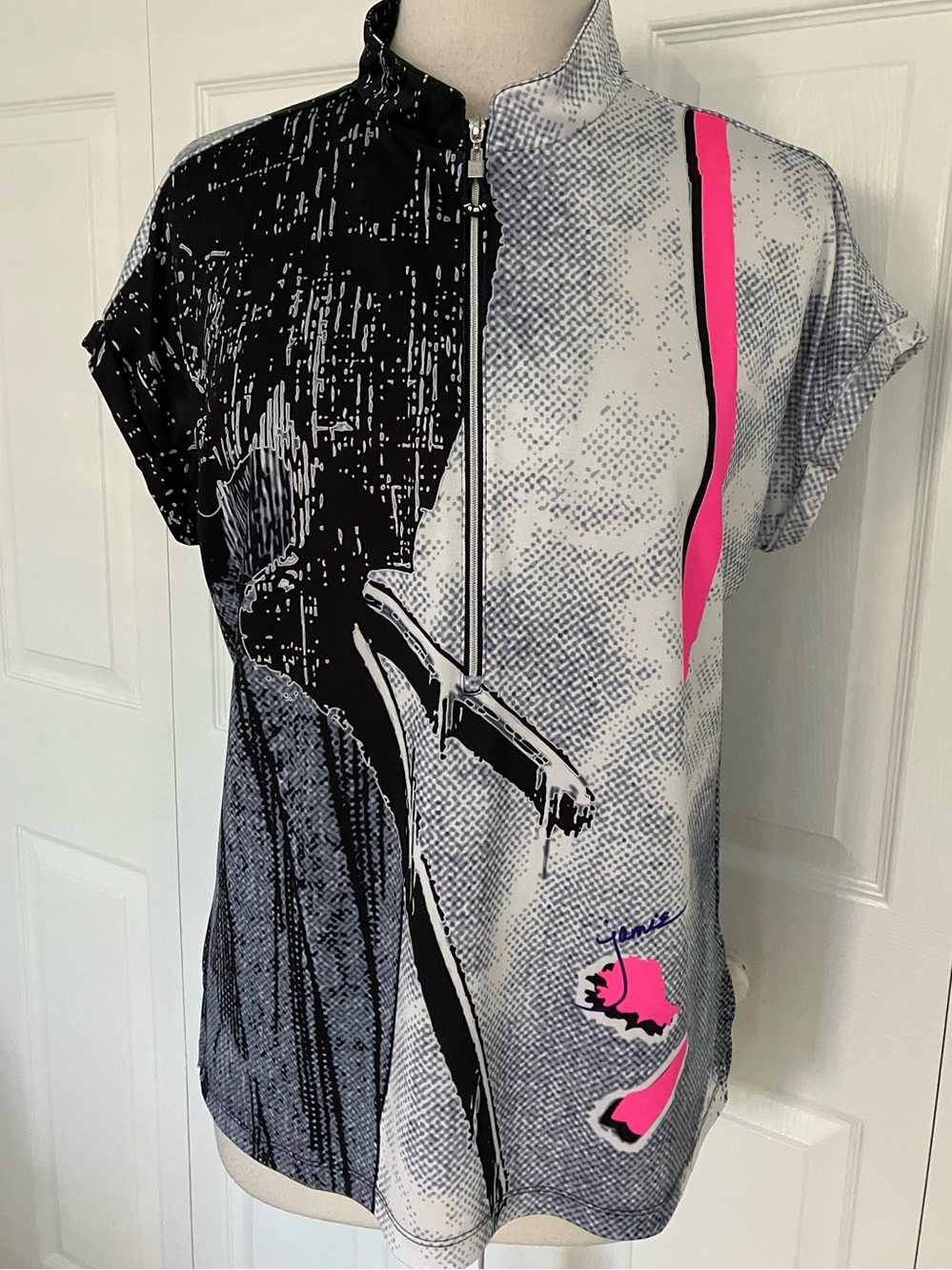JAMIE SADOCK Warrior Short Sleeve Women's Golf Shirt L